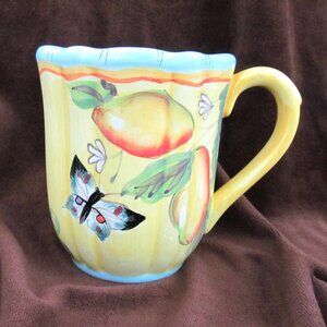 Department 56 Provencal mug - discontinued pattern